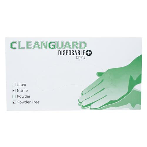 CLEANGUARD Guantes de nitrilo desechables – 100 unidades – XL
