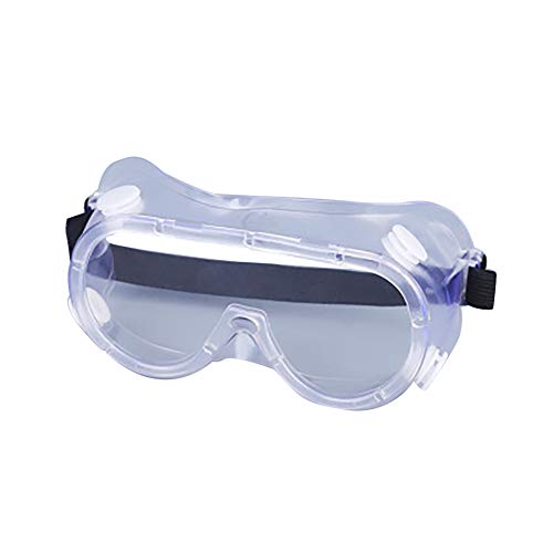 Totalmente Cerrado Anti-niebla Gafas,gafas De Protección De Seguridad Polvo Gafas Splash Gafas Transpirables Transparente