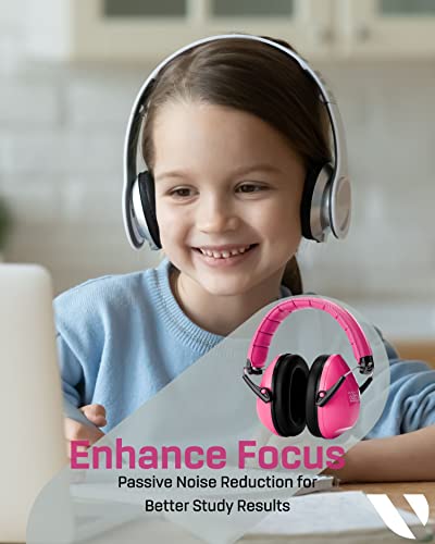 Orejeras de protección auditiva para niños, con cancelación de ruido p
