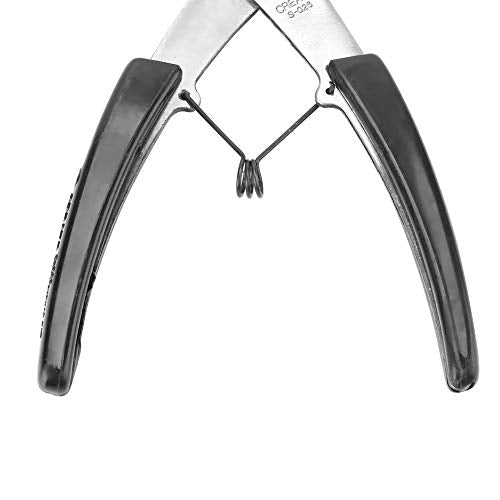 Alicates y alicates Juego de 4 mini alicates Circlip para circlips externos  / internos de servicio pesado con mandíbulas rectas / curvas para retener  el removedor de anillos