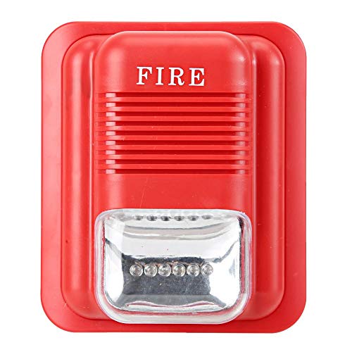 Tosuny Estación de extracción Manual de acción única, Sonido y luz Protección contra Incendios Alarma Advertencia Strobe Siren Alert Sistema de Seguridad