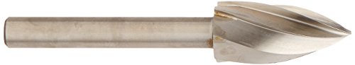 Bahco HSSG-G1225EC - Rebabas giratorias de acero de alta velocidad con punta de arco y dientes extra gruesos