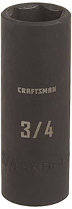 CRAFTSMAN CMMT16061 - Llave de vaso SAE (1/2", 3/4")