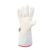 Guantes criogénicos LN2 de 62 cm de largo, guantes protectores de nitrógeno líquido (24.4 pulgadas de largo, 6.2 pulgadas de ancho) (1 par)
