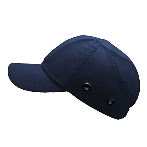 Blue Baseball Bump Cap - Lightweight Safety hard hat head protection Cap by Lucent Path by Lucent Path
