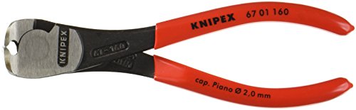 KNIPEX Tools 6701160 - Pinzas de corte de extremo alto