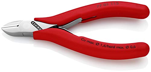 KNIPEX Tools 7701115 - Cortador diagonal para electrónica (11,4 cm)