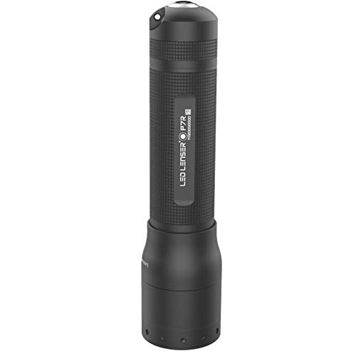 Led Lenser P7R Hand flashlight LED Negro - Linterna (Linterna de mano, Negro, Giratorio, IPX4, Carga, CE, RoHS)