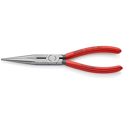 KNIPEX Herramientas - Alicates de punta larga con cortador (2611200), 8