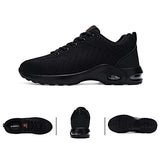 Fenlern Tenis de Seguridad Industrial Mujer Ligero Zapatos de Seguridad Zapatos con Casquillo Zapatos de Trabajo (24.0 W cm, Negro)
