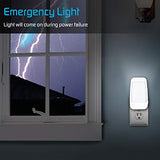 Energizer 4 en 1 LED Luz nocturna para fallas de energía, paquete de 2, sensor de anochecer a amanecer, linterna de emergencia, mesa, nieve, huracán, tormenta, apagón, blanco, 46473, 2