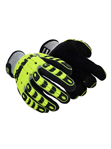 Glove & Safety TRX440-L T-REX Flex Series TRX440 Lightweight Knit Impact Glove, Cut Level A4