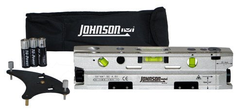Johnson Level & Tool 40-6184 Torpedo magnético de tres haces láser