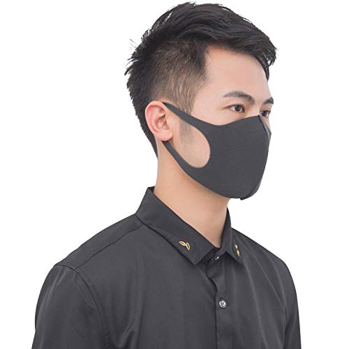 5 máscaras respiratorias lavables y reutilizables, anticontaminación, antipolvo