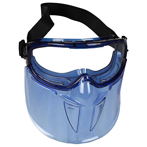 Jackson Safety 18629 V90 SHIELD Goggles, Clear/Blue