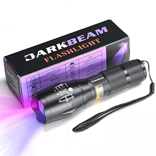 Linterna UV Ultravioleta Luz Negra Portatil de Mano con 51 LED Detector de  Orina