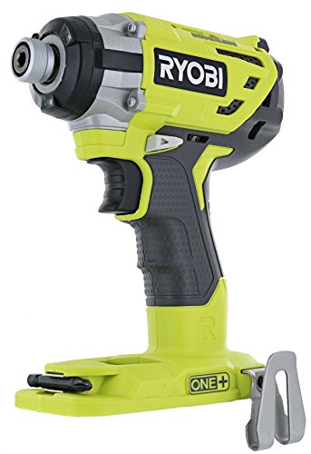 Ryobi P238 18V One+ Brushless 1/4 2,000 Inch Pound, 3,100 RPM Cordless Impact Driver w/Gripzone Overmold, Belt Clip, and Tri-Beam LED (Power Tool Only, Battery Not Included)