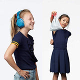 Alpine Muffy Protectores de Oído para Niños - Cascos Antiruido para niños de hasta 16 años - Cascos de Insonorización diseñados niños - Cómoda protección auditiva - banda de sujeción ajustable - Azul
