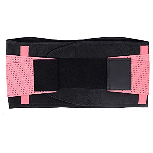 Cintura Supporter, Sport Cinturón de protección Lumbar de la Espalda Lumbar Support Cintura Back Brace Lumbar Support Belt Lumbosacral Back Brace para Mujeres y Hombres(12#)