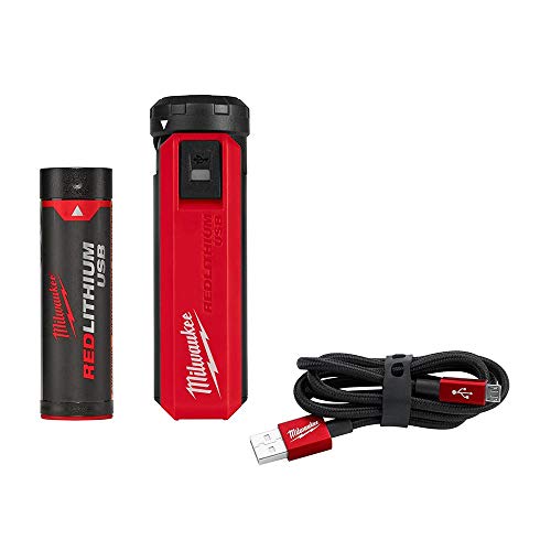 Milwaukee REDLITHIUM - Batería USB y cargador