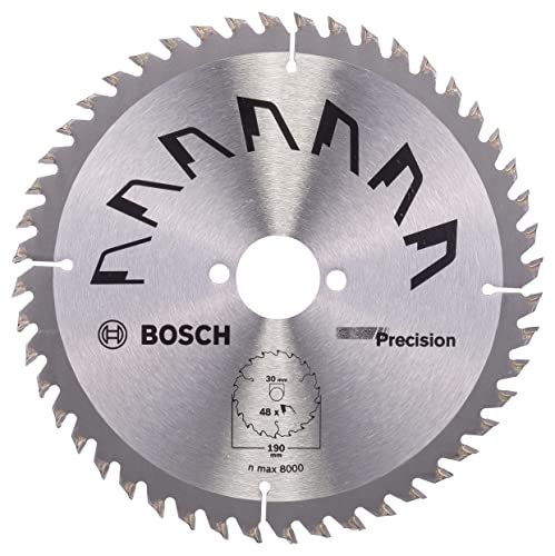 Bosch Home and Garden 2609256870 2 609 256 870 - Hoja de sierra circular de precisión, color plateado