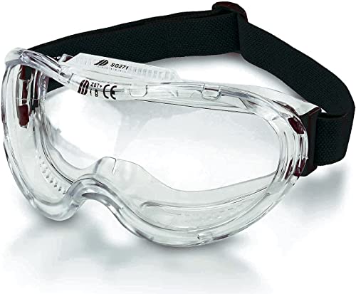 Neiko® 53875B Anti-Fog Safety Goggles with Wide-Vision | ANSI Z87.1 Approved