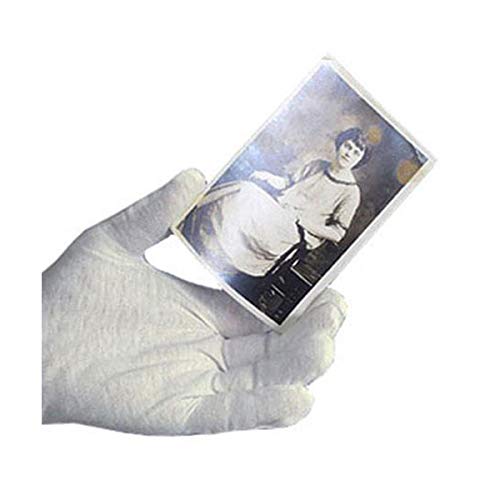 White Cotton Gloves Small, Package of 12