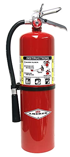 Amerex B456 ABC Dry Chemical Fire Extinguisher with Aluminum Valve, 10 lb. by Amerex Corporation