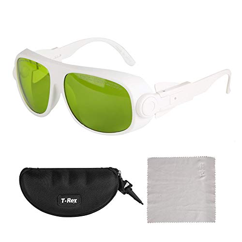 Gafas de protección óptica láser UV, gafas de seguridad para 450/532/1064/1080/1100 (nm)