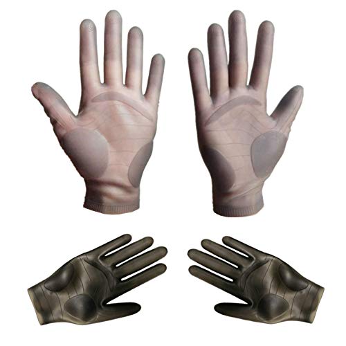 1 par de guantes de silicona para resina epoxi, reutilizables, guantes de nitrilo, protectores de dedos para manualidades, joyería, manos protegidas