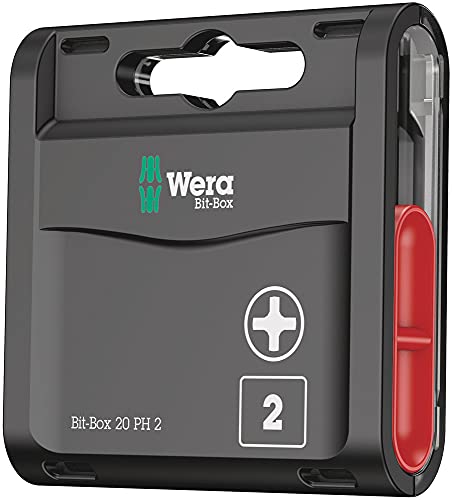 Wera 05057750001 - Caja de herramientas (20 unidades, PH 2)