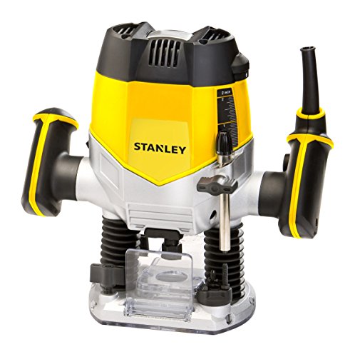 STANLEY STRR1200-B3 Router Velocidad Variable, 8000-27000 Rpm, Collet 6-6.5- 8 mm, 1200W