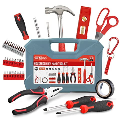  Caja de herramientas profesional completo juego de herramientas  caja de herramientas para el hogar, kit de herramientas de mano para el  hogar, kit de herramientas de trabajo de reparación de electricista
