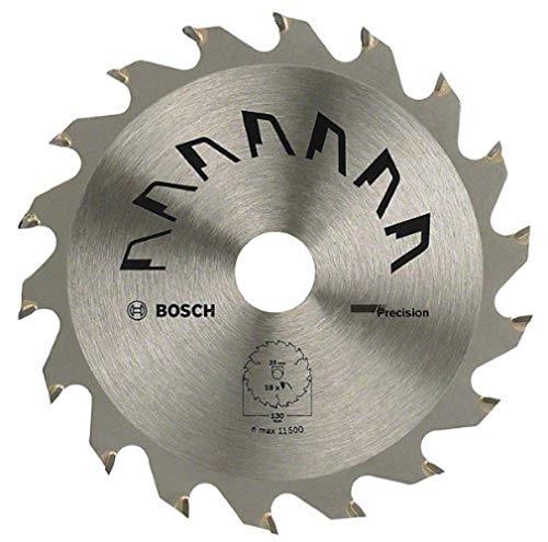 Bosch DIY 2609256849 Hoja de sierra circular de precisión 140 x 2 x 20/12.7 con 18 dientes