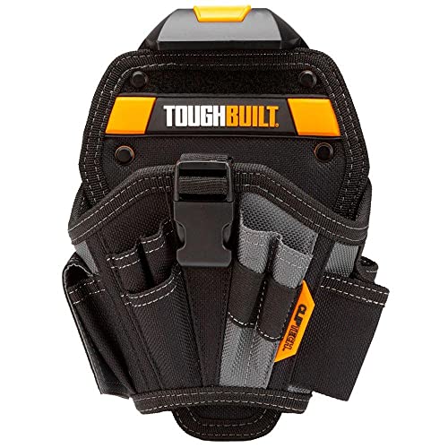 ToughBuilt - Estuche para técnicos de 6 bolsillos - Grande - (Patente ClipTech Hub & Belts) - (TB-CT-20-L)