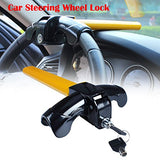 EFORCAR 1 PCS Universal Anti-Theft Car Auto Security Rotary Steering Wheel Lock