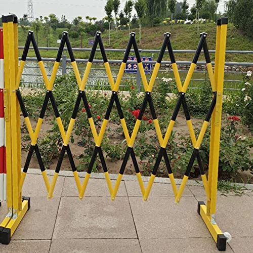  LFFH Puerta de seguridad flexible expandible, valla telescópica  FRP, barrera de seguridad portátil para peatones con ruedas, puerta de  seguridad de trabajo (color: rojo-blanco, tamaño: 3.9 x 6.6 ft) : Industrial