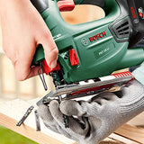 Bosch PST 18 LI Cordless Lithium-Ion Jigsaw Featuring Syneon Chip (Baretool: Supplied without Battery/without Charger) by Bosch